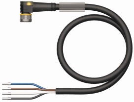 TURC PKW4M-P7X2-5/TXL Sensor-/Aktorltg. PUR 4adrig 5M M8 BU gew. 4pol.  2xLED