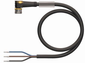TURC PKW3M-P7X2-5/TXL Sensor-/Aktorltg. PUR 3 adrig 5M M8 BU 3pol. gew.   2xLED