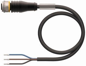 TURC RKS4T-10/TXL Sensor-/Aktorltg. PUR 3 adrig 10M M12 BU ger 4pol. 4 pol.