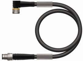 TURC PKW3M-2-PSG3M/TXL Sensor-/Aktorltg. PUR 3adrig 2M M8 BU gew.-M8 ST ger