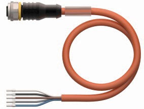 TURC RKC4.5T-2/TXO Aktuator- und Sensorleitung / PUR Anschlussleitung