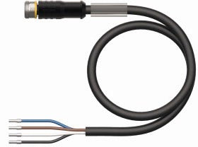 TURC PKGS4M-10/TEL Sensor-/Aktorltg. PVC 4 adrig 10M M8 BU ger 4pol. 4 pol.