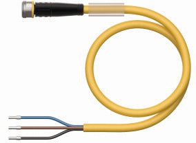 TURC PKG3M-2/TEY Aktuator- und Sensorleitung / PVC Anschlussleitung