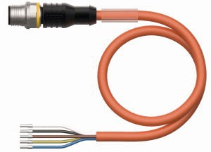 TURC RSC5T-10/TXO Aktuator- und Sensorleitung / PUR Anschlussleitung
