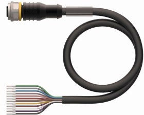 TURC RKC12.120T-2/TEL Aktuator- und Sensorleitung / PVC, Anschlussleitung