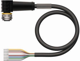 TURC WKS8.800T-5/TXL Aktuator- und Sensorleitung / PUR, Anschlussleitung