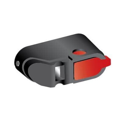 ABB OHBS12 Knebelgriff schwarz 37mm Direktmontage abschließbar VPE 10