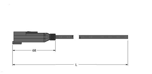 TURC DT04-4PG-A-5/TXL Deutsch Ventilsteckverbinder DT04, Anschlussleitung