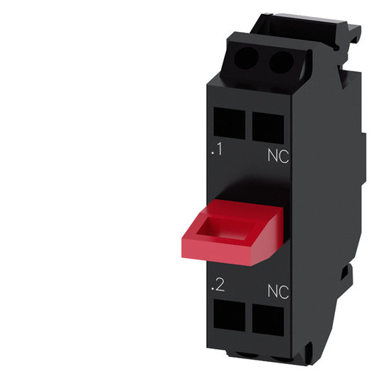 SIEM 3SU1400-2AA10-3MA0 Kontaktmodul mit 1 Schaltglied, 1Ö, vergoldete Kontakte,