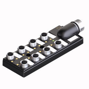 TURC TB-8M12-4P2-CS12H Passiver Aktuator-/Sensor-Verteiler M12 x 1 8-fach, mit M