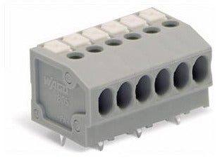 WAGO 805-116 KLEMMENBLOCK 16-P. RM3,5MM GRAU