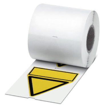 PHO PML-W200 (100X100)R Warnschild Rolle gelb unbeschriftet