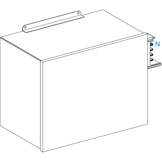SE KSA630ABG4 Endeinspeisekasten 630A links