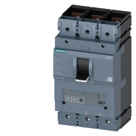 SIEM 3VA2340-7HL32-0AA0 Leistungsschalter 3VA2 400 ICU=110kA, LI, IN=400A