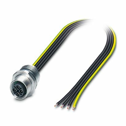 PHO SACC-E-M12FSS-4CON-M16/0,5 PE Sensor-/Aktor-Einbaustecker 4-pol M12