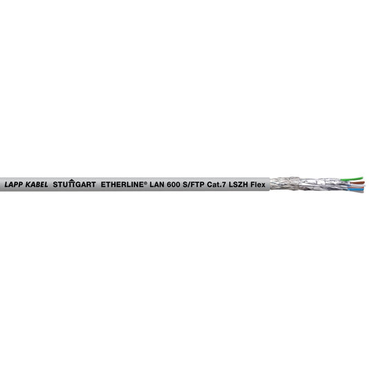 LAPP UNITRONIC LAN 600 S/FTP Cat.7 LSZH Flex Datenkabel UNITRONIC LAN 600 S/FTP