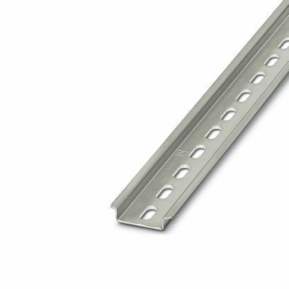PHO NS 35/ 7,5 BLK PERF 2000MM Tragschiene gelocht