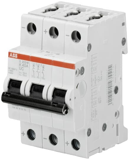 ABB LS S203M-K1UC Sicherungsautomat K-Char., 10kA, 1A, 3P