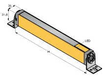 TURC LS2TR30-1200Q8 Personenschutz Lichtvorhang Empfänger