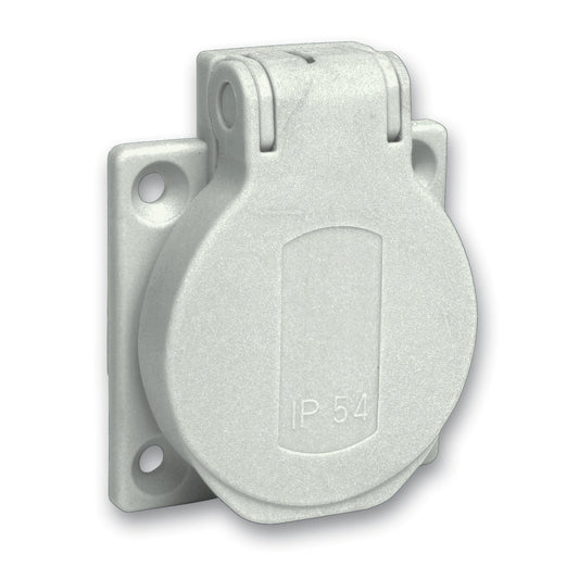 SE PKS51G Schukosteckdose Grau 50X50Mm Ip54