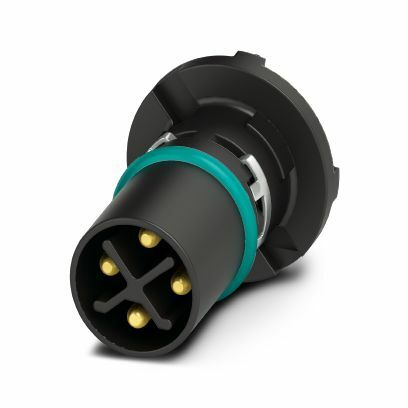 PHO SACC-CI-M12MSS-4CON-L180 THR PE Einbausteckverbinder