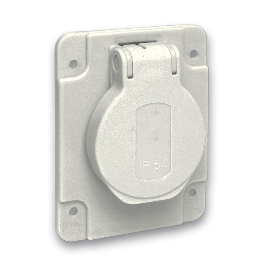 SE PKS61G Schukosteckdose Grau 65X85Mm Ip54