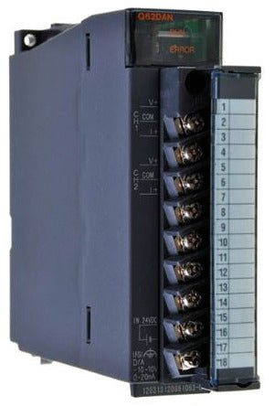 MIT Q62DAN SPS SystemQ Analog Ausgangsmodul 2 Ausgänge Spann