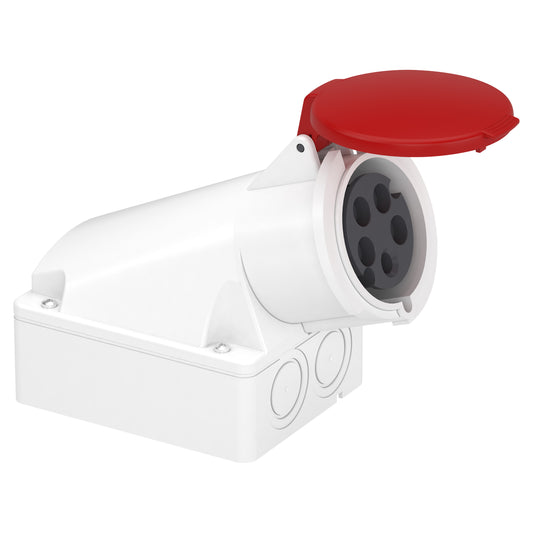 SE 83121 Wandsteckdose Ip44 32A 400V 5P