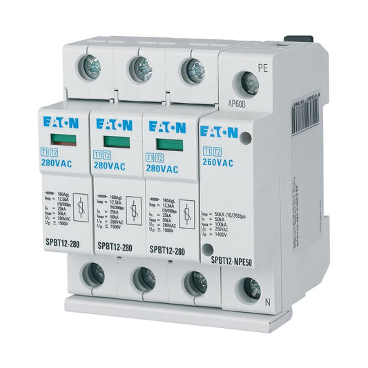 MOE SPBT12-280-3+NPE50 Blitzstrom-Überspannungsableiter, 50kA, N-PE
