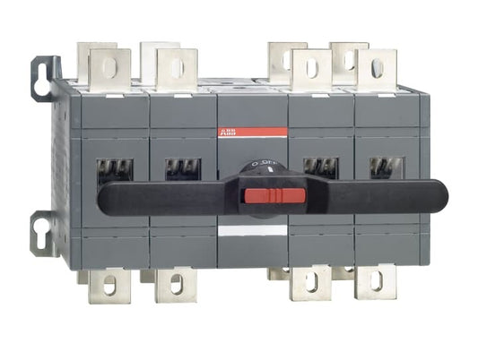 ABB OT1250E22CP Lastumschalter 4-p 1250A m. Griff u. Welle I-0-II/ UL/CSA