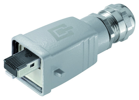 WEI IE-PS-V05M-RJ45-FH Stecker RJ45 werkzeuglos, Variante 5, Cat.6A / Class EA (