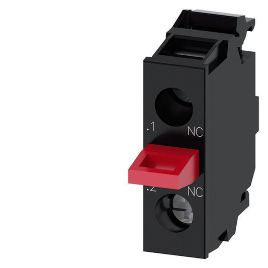 SIEM 3SU1400-2AA10-1MA0 Kontaktmodul mit 1 Schaltglied, 1Ö, vergoldete Kontakte,