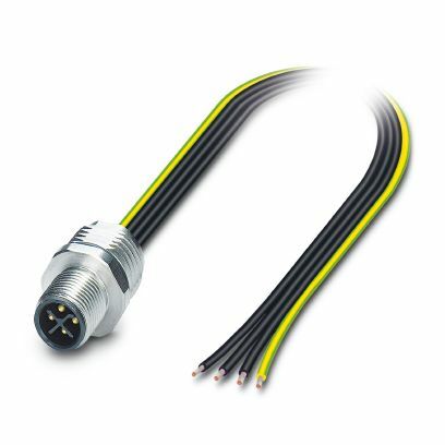 PHO 1424139 Sensor-/Aktor-Einbaustecker 4-pol M12