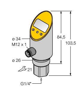 TURC PS400R-301-LI2UPN8X-H1141 Drucksensor mit Stromausgang