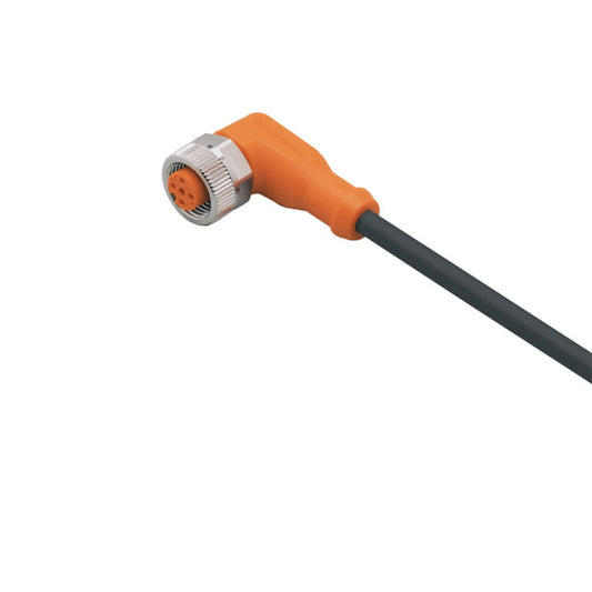 IFM EVC529 Kabeldose abgewinkelt M12 5-polig AC/DC silikonfrei, halogenfrei