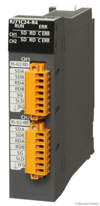 MIT RJ71C24-R4 SPS System iQ-R, Serial communication Modul, RS-422/485 x2ch