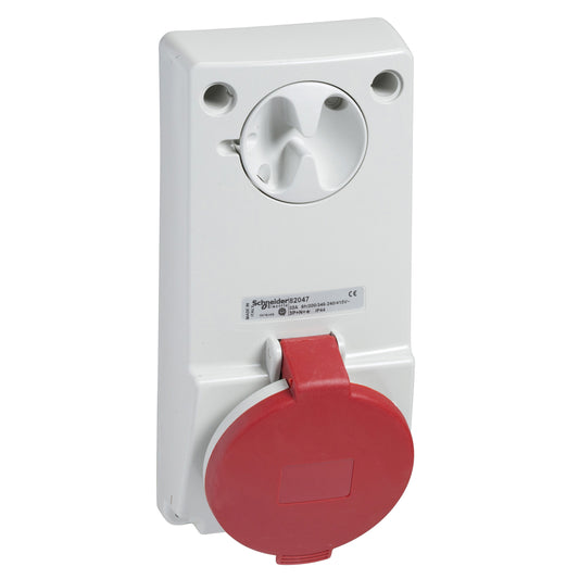 SE 82045 Anbausteckdose Verrieg. Ip44 32A 400V 3P