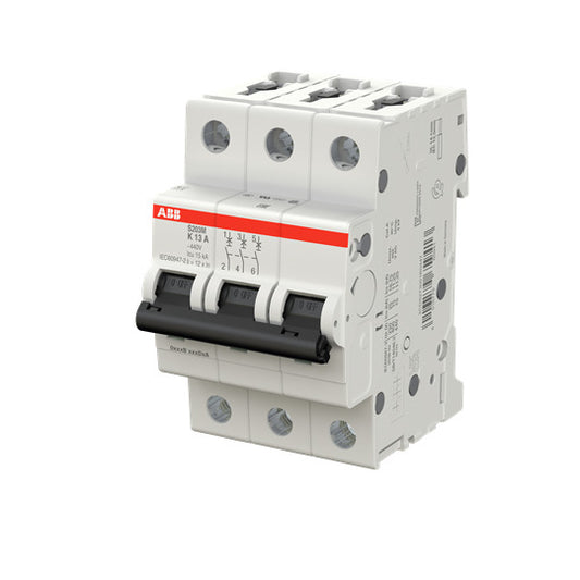 ABB S203M-K13 Sicherungsautomat 13A 3-polig 10kA K-Charakter
