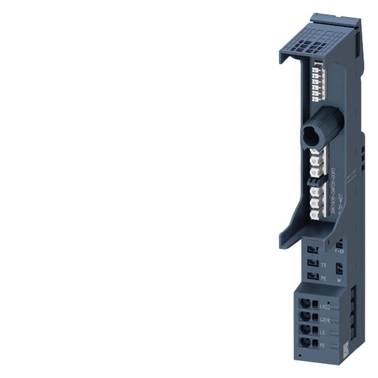 SIEM 3RK1908-0AP00-0GP0 Base-Unit ET 200SP mit F-DI-Einspeisung für Motorstarter