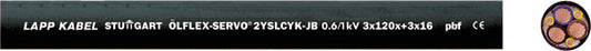 LAPP ÖLFLEX SERVO 2YSLCYK-JB 3X1,5+3G0,25 BK Steuerleitung