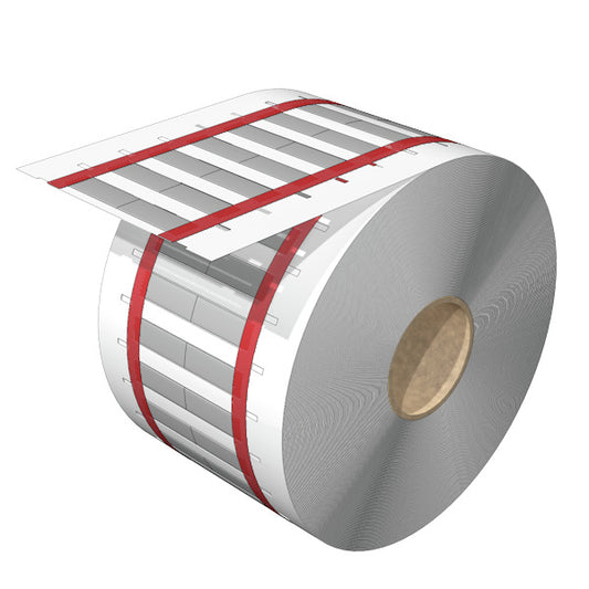 WEI HS 1.6-4.8/25 MM W Kabelmarkierungssytem, 1.6 - 4.8 mm, 25.4 x 7.6 mm, ws