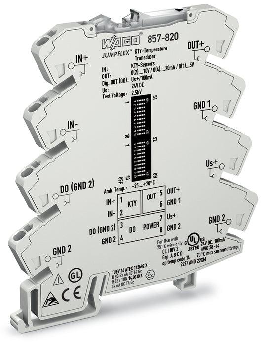 WAGO 857-820 Temperaturmessumformer