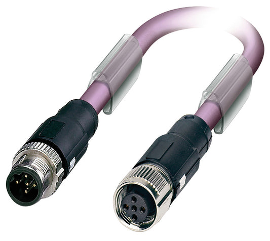 LAPP AB-PB-M12MS-0,2PUR-M12FS AB-PB-M12MS-0,2PUR-M12FS