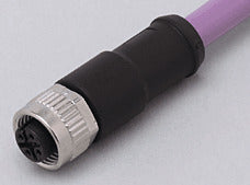 IFM E11596 Kabeldose gerade M12 5-polig CAN Bus halogenfrei, Kontakte vergoldet