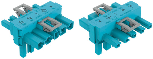WAGO 770-620 T-Verteiler blau