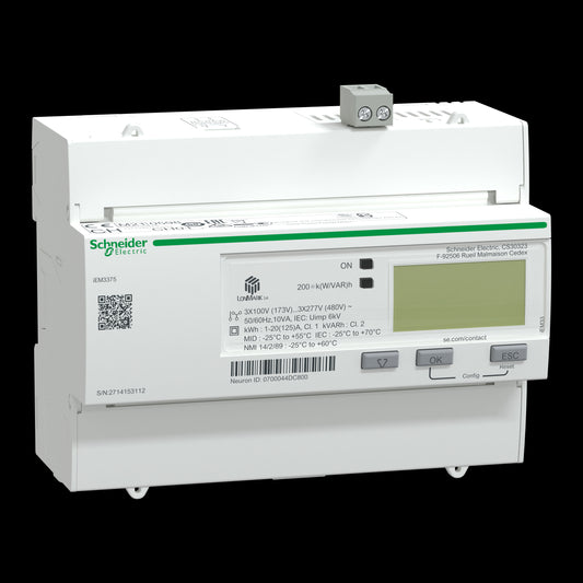 SE A9MEM3375 IEM3375 Energiezähler LON