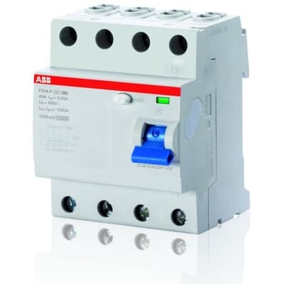 ABB F204F-25/0,03 FI-Schalter 4P, Type F, 25A, 30mA