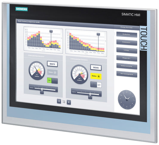 SIEM 6AV2124-0QC02-0AX1 SIMATIC HMI Comfort Panel TP1500 Comfort