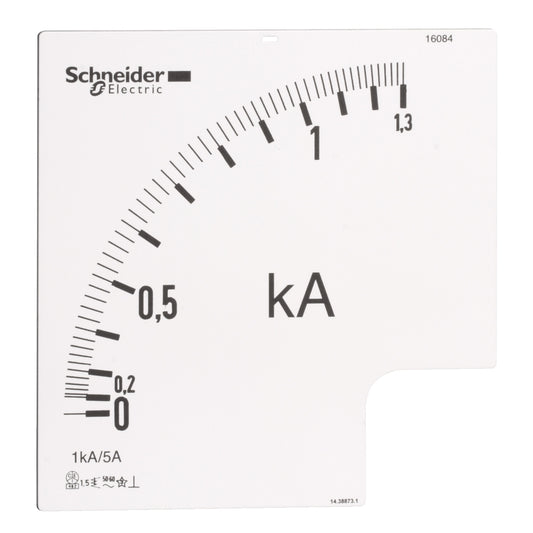 SE 16084 Skala 0-1000A Für Amp 16074 96X96