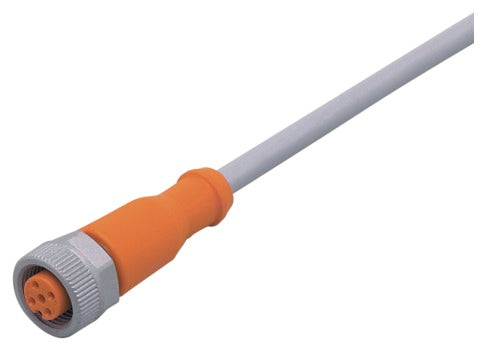 IFM EVW001 Kabeldose gerade M12 5-polig AC/DC silikon/-halogenfrei, Kontakte ver